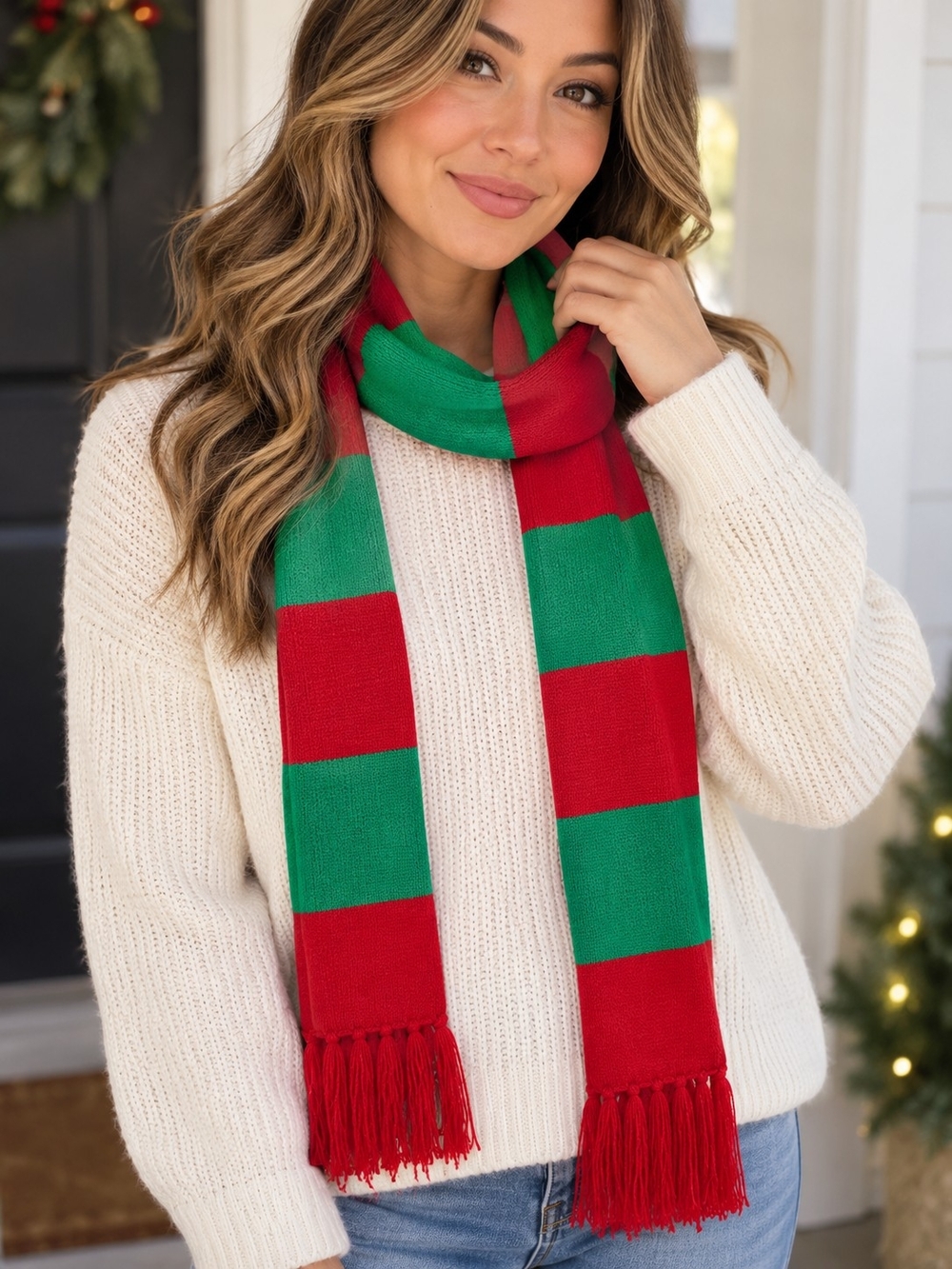 Tipsy Elves Knit Scarf